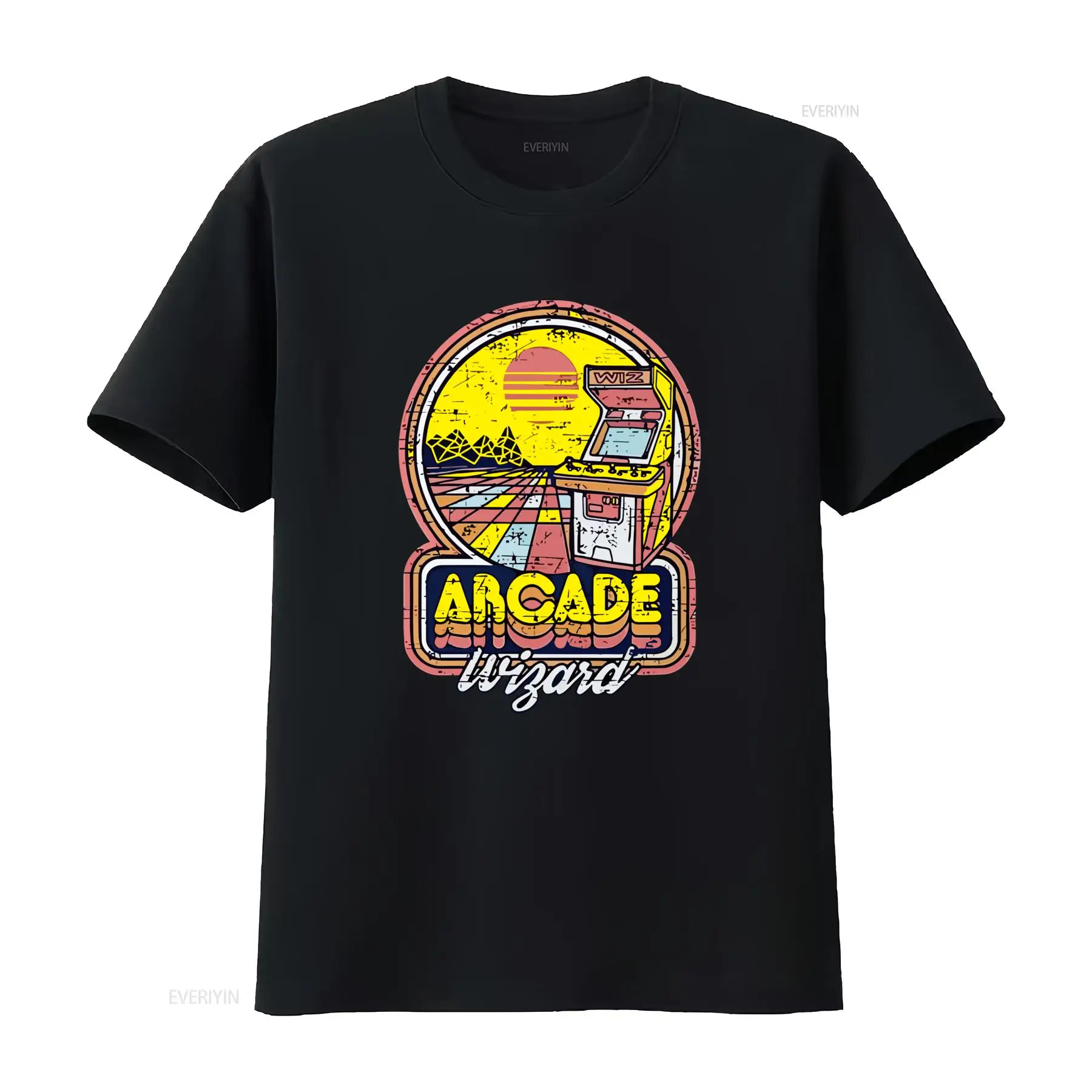 Arcade No - T-shirt vintage Arcade Wizard style rétro