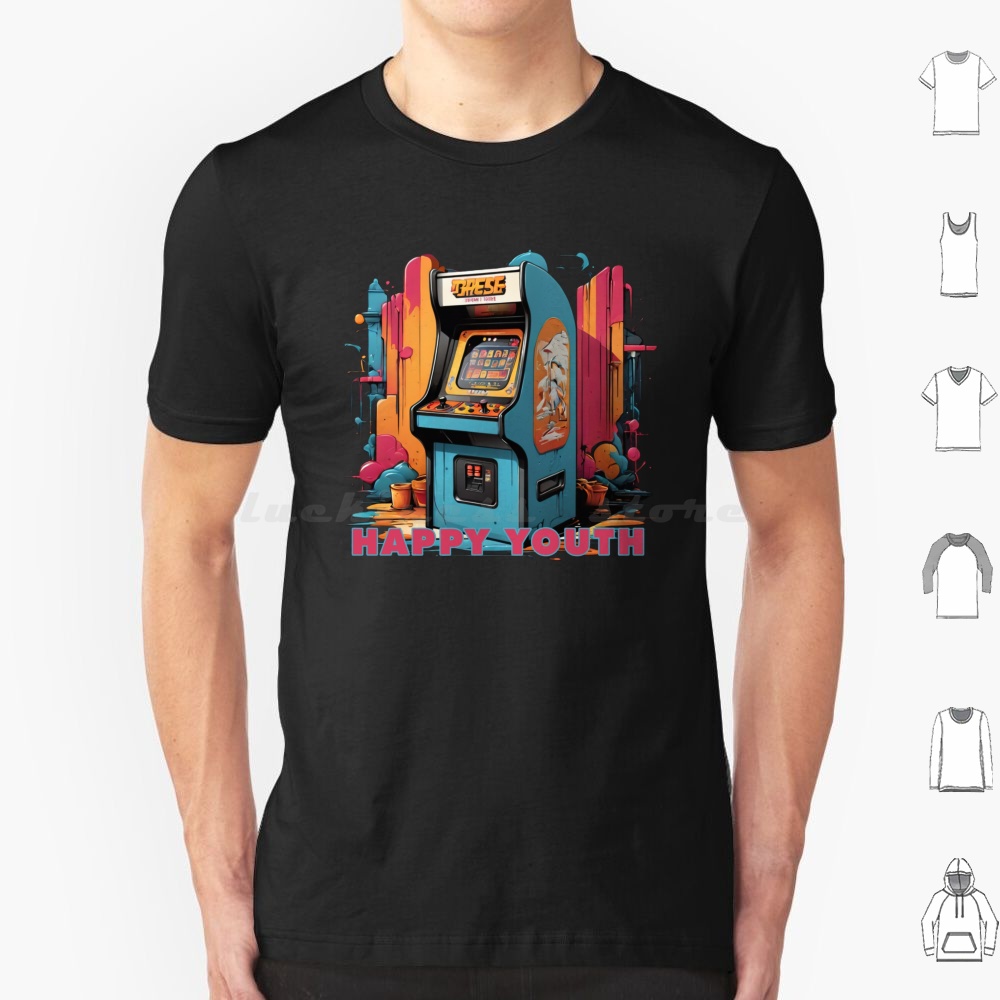 Arcade No - Joyeux jeunesse-arcade t-shirt hommes femmes enfants