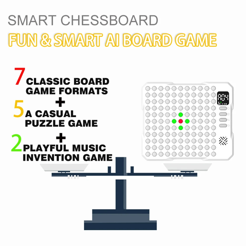 Whack A Mole Arcade - Jeu de société électronique multifonctionnel intelligent