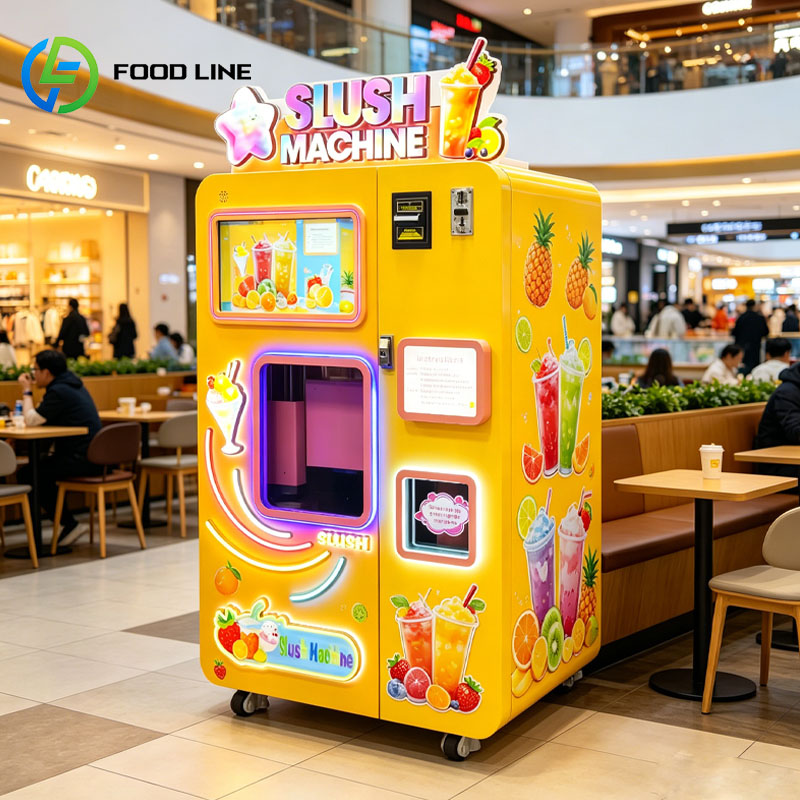 Slushie Machine Vending - Distributeur automatique de boissons glacées intelligent,