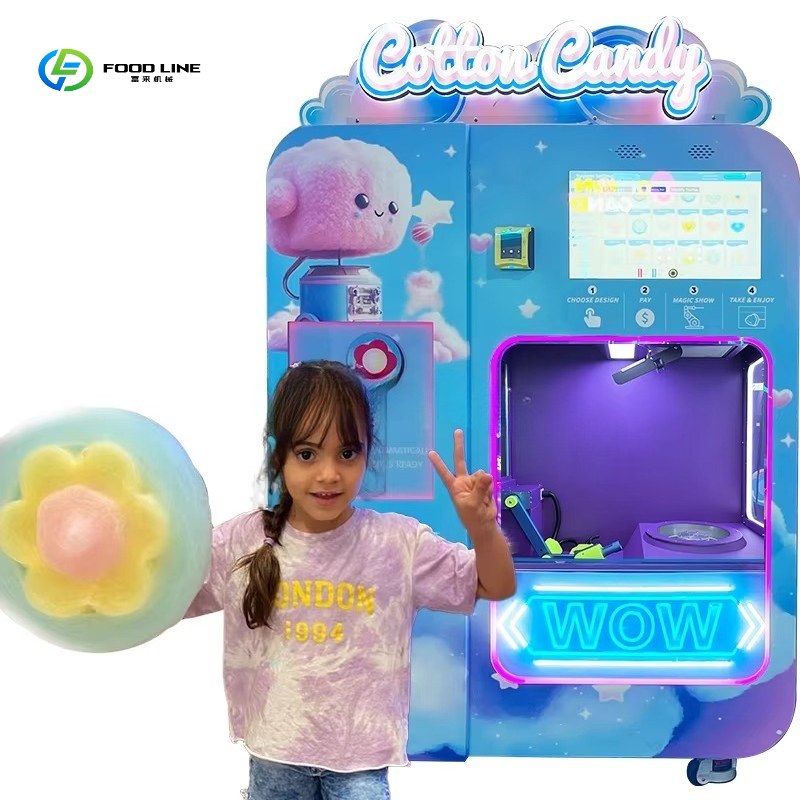 Candy Floss Machine - Machine à Barbe à Papa Entièrement