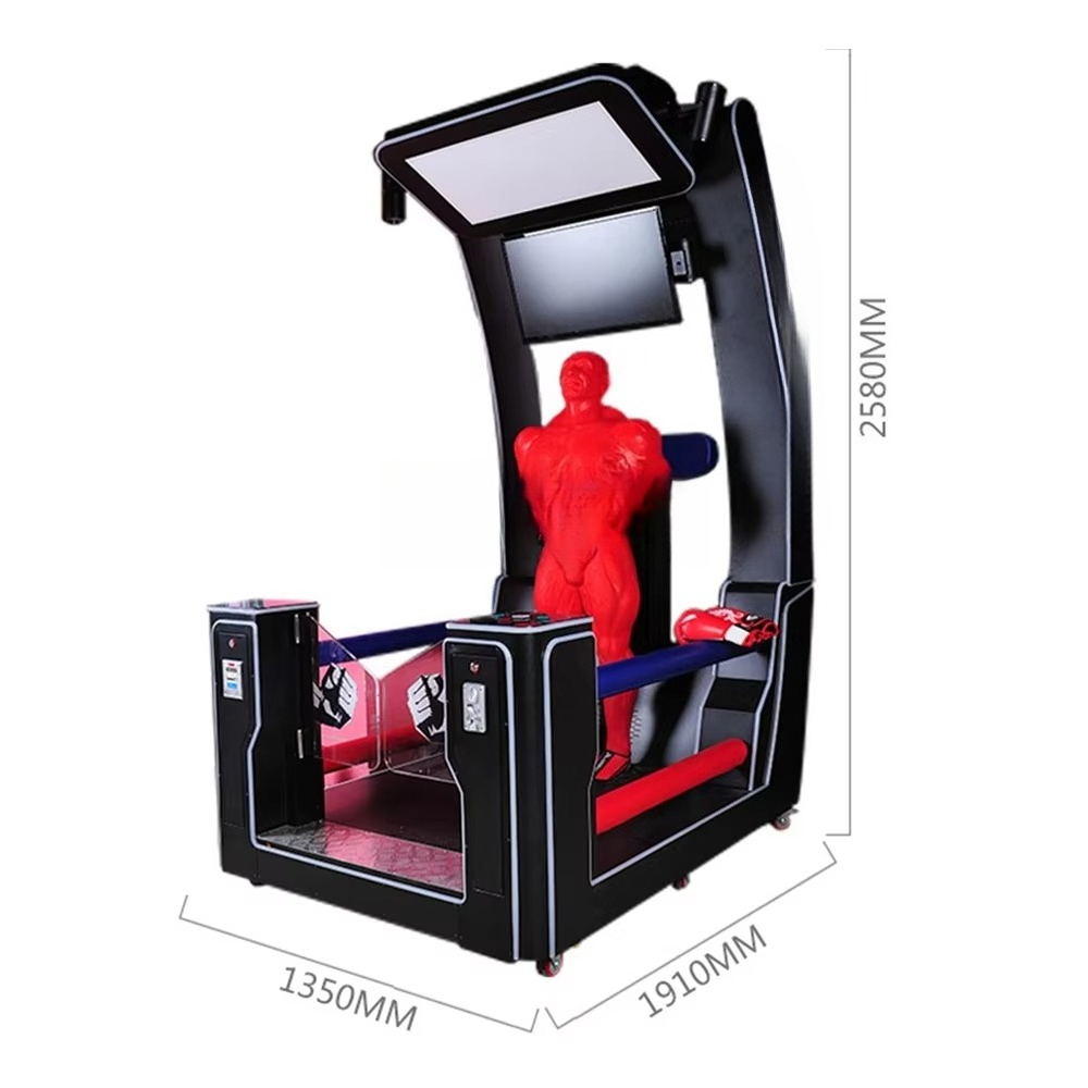 Boxing Machine Arcade - Parc d'attractions électrique automatique à pièces