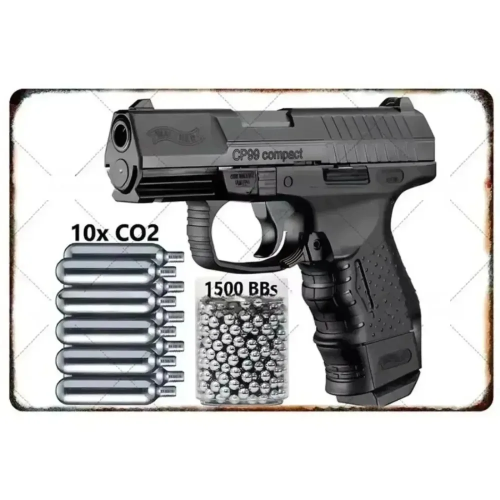 Gun Shooting Arcade - Décoration Murale en Aluminium Durable et