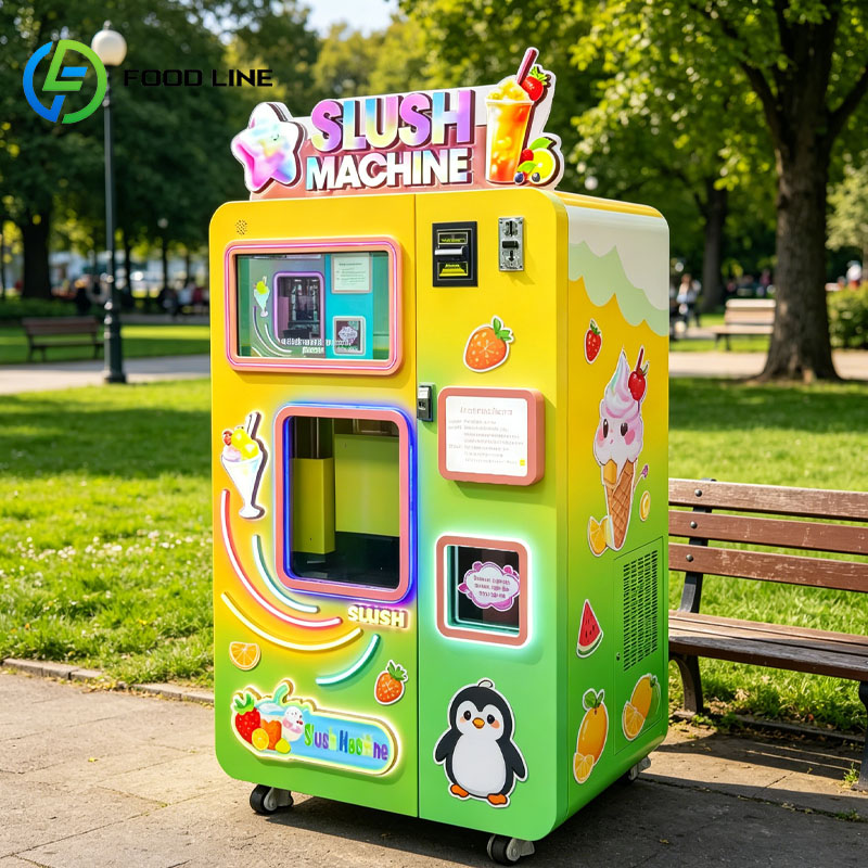 Slushie Machine Vending - Distributeur automatique de slush, machine à