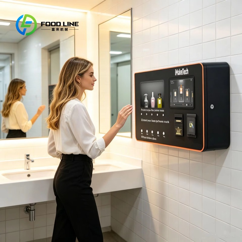 Vending Machine Qr Code - Distributeur automatique de parfum en libre-service