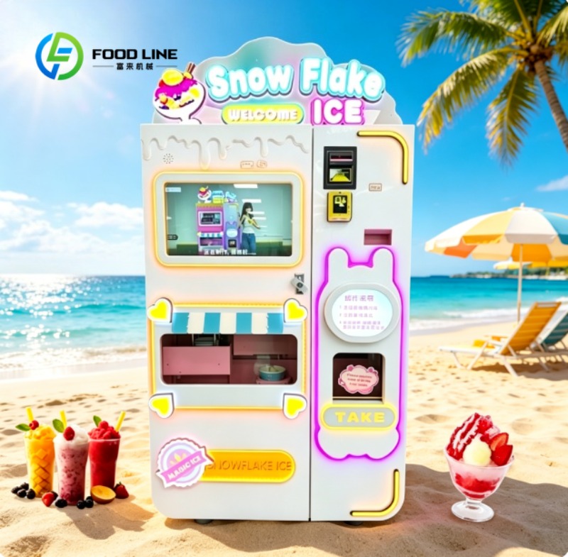 Slushie Machine Vending - Distributeur automatique de smoothies, machine à