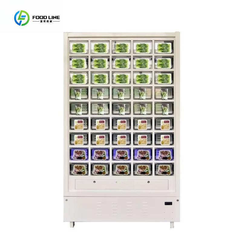 Vending Machine Qr Code - Distributeur automatique de nourriture fraîche, sandwichs,