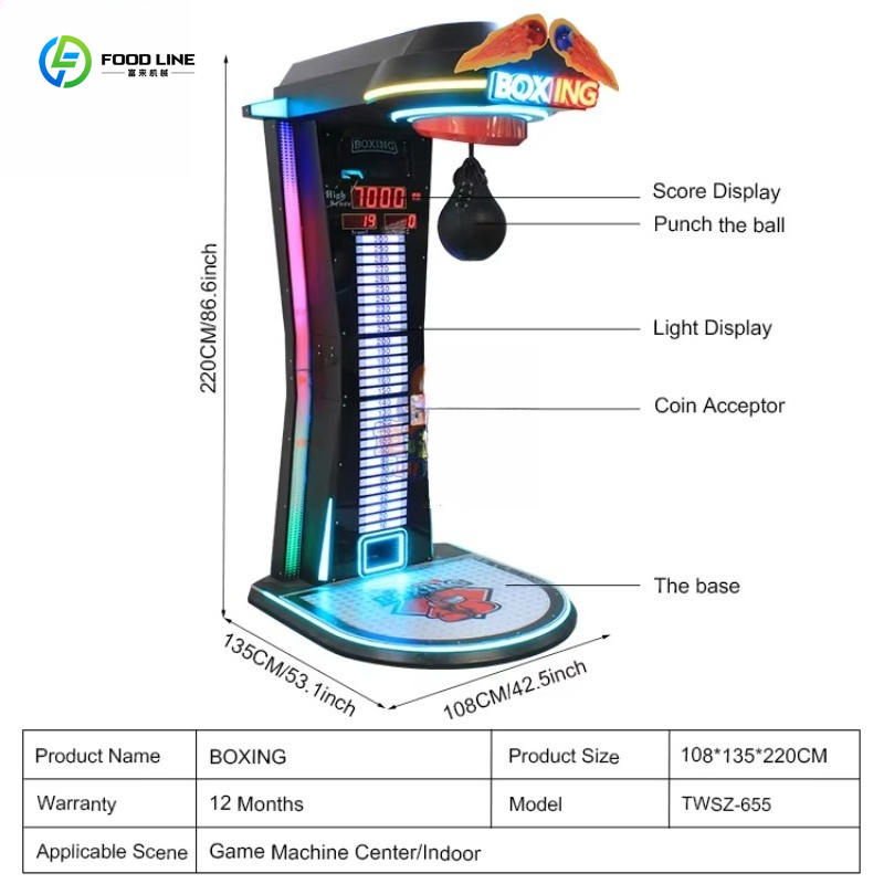 Machine d'arcade de boxe perso - Arcade Machine Profit avis et prix