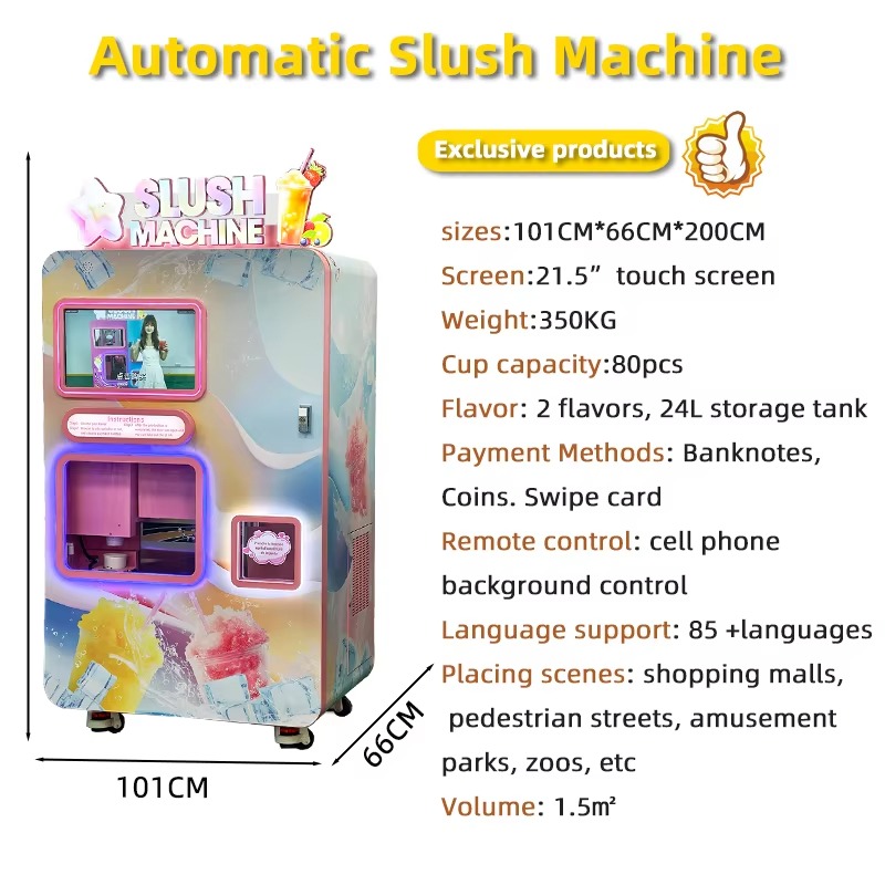Distributeur de slushies régla - Slushie Machine Vending avis et prix