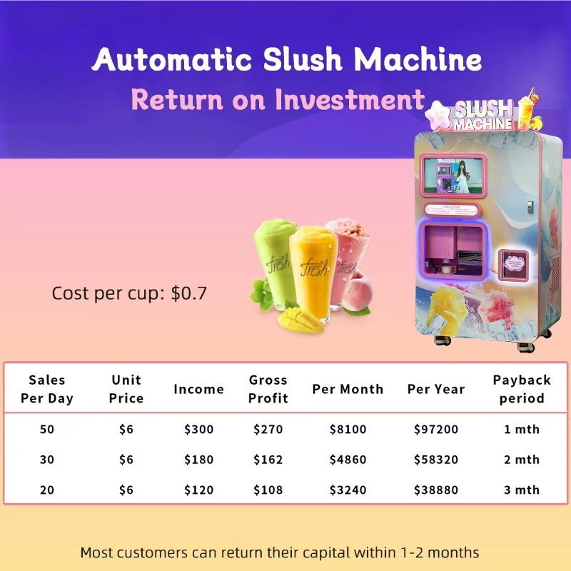 Distributeur de slushies régla - Slushie Machine Vending avis et prix