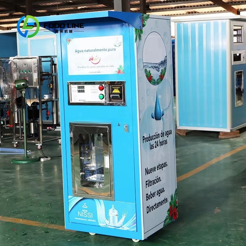 Distributeur d'eau purifiée av - Vending Machine Qr Code avis et prix