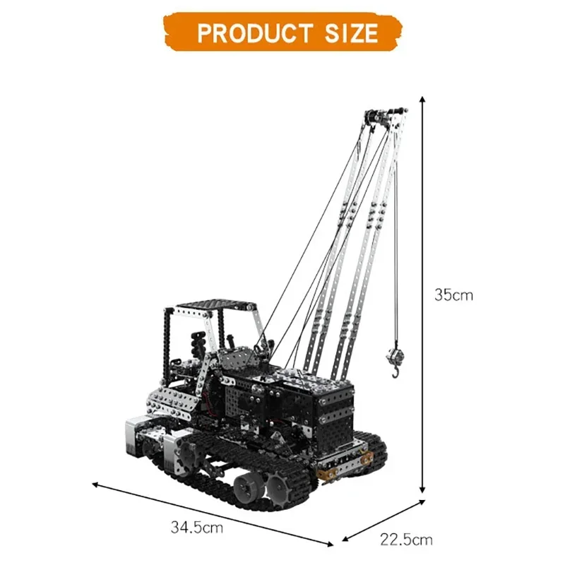 Grue RC en métal à monter soi- - Claw Crane Machine avis et prix