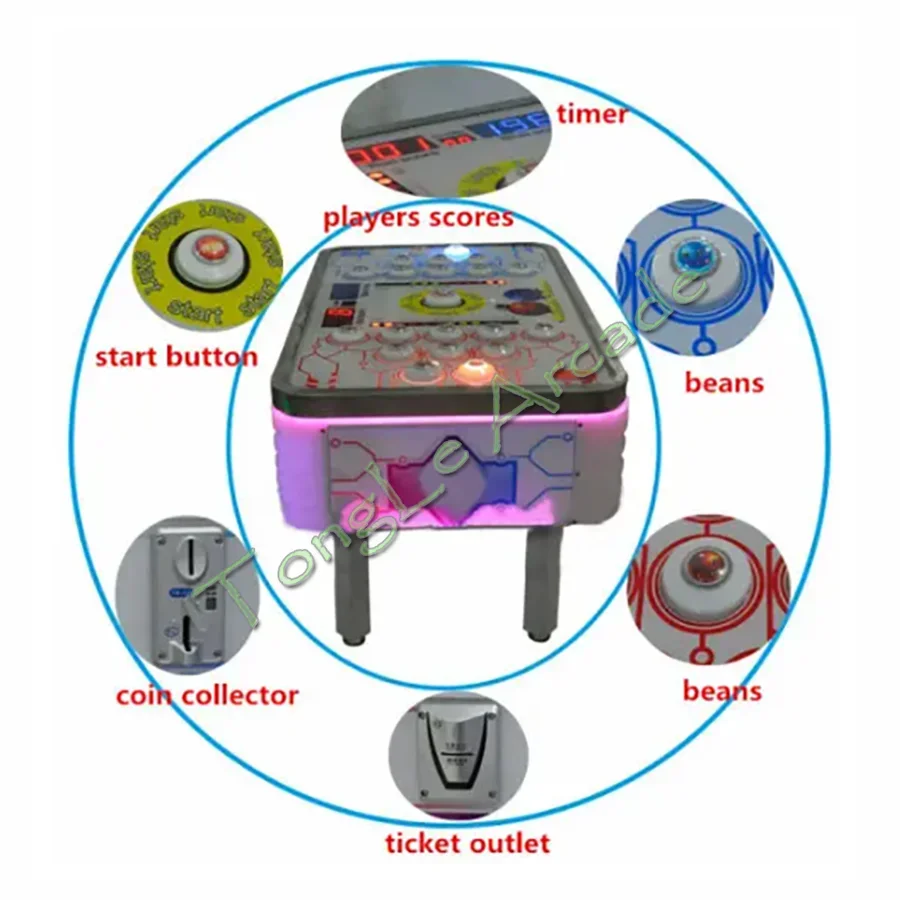Kit DIY Naughty Beans, équipem - Whack A Mole Arcade avis et prix