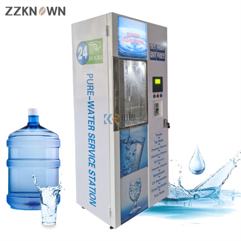 Distributeur d'eau et de glace - Vending Machine Qr Code avis et prix