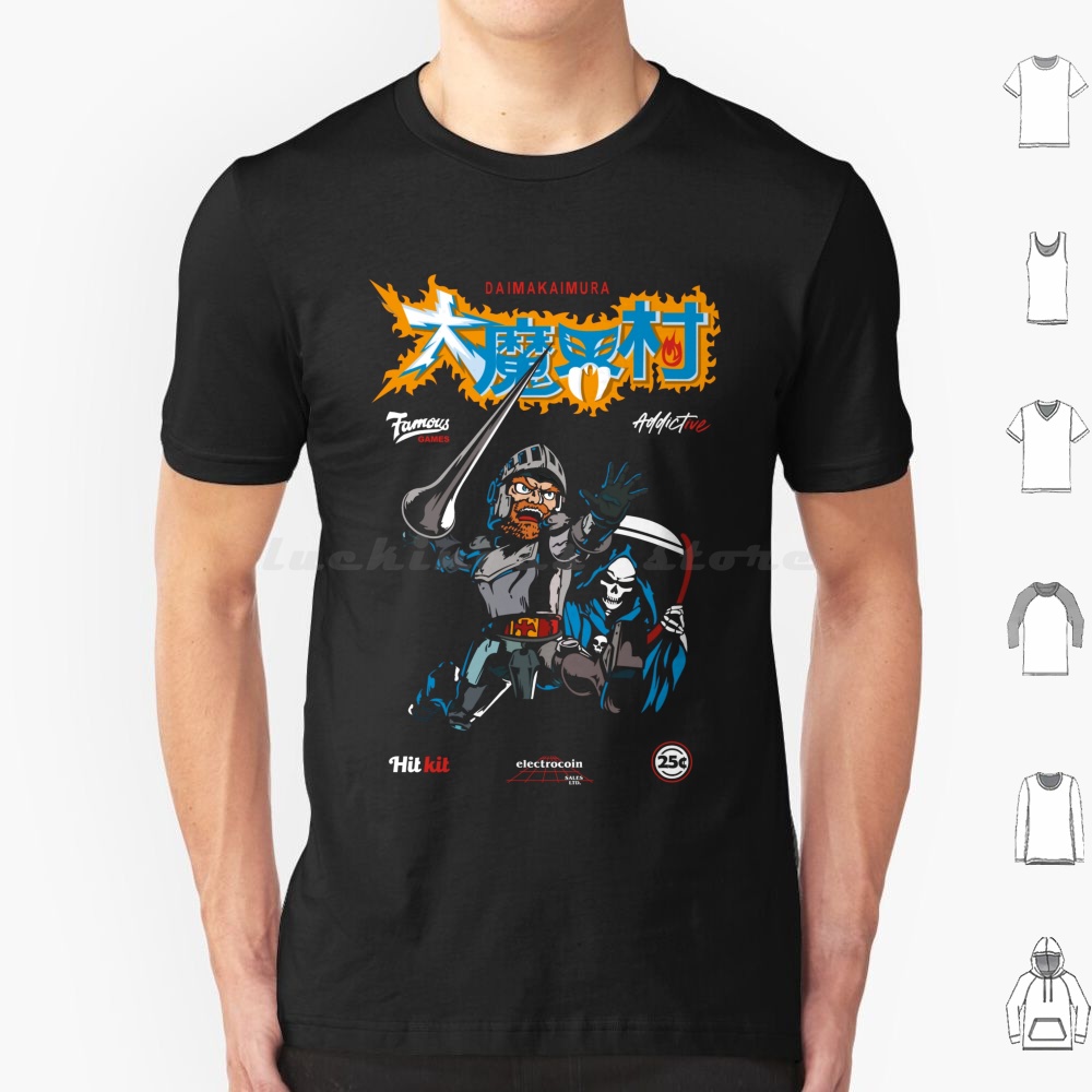 Ghouls'n Ghosts T-shirt rétro  - Arcade No avis et prix