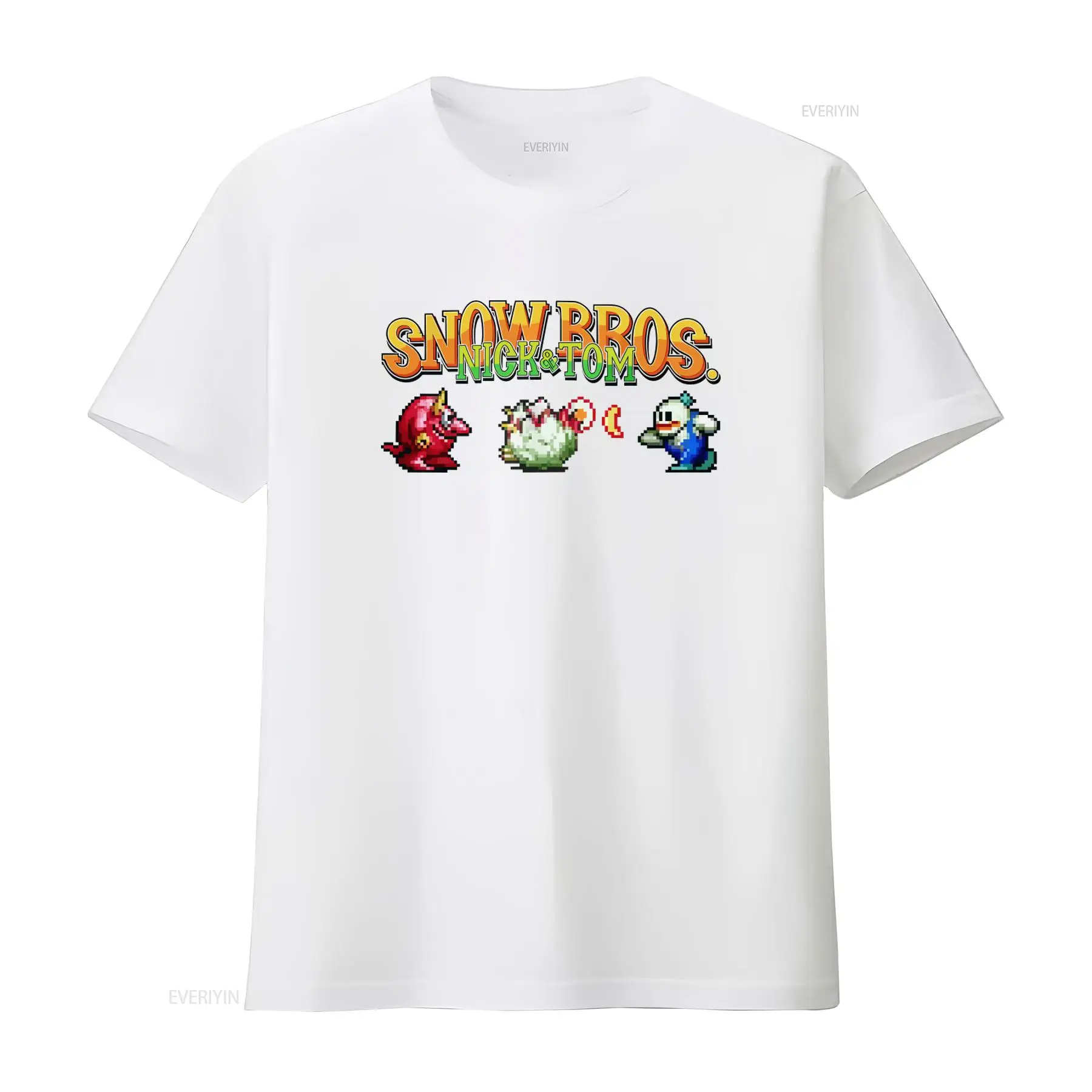 T-shirt Snow Bros Retro Arcade - Arcade No avis et prix