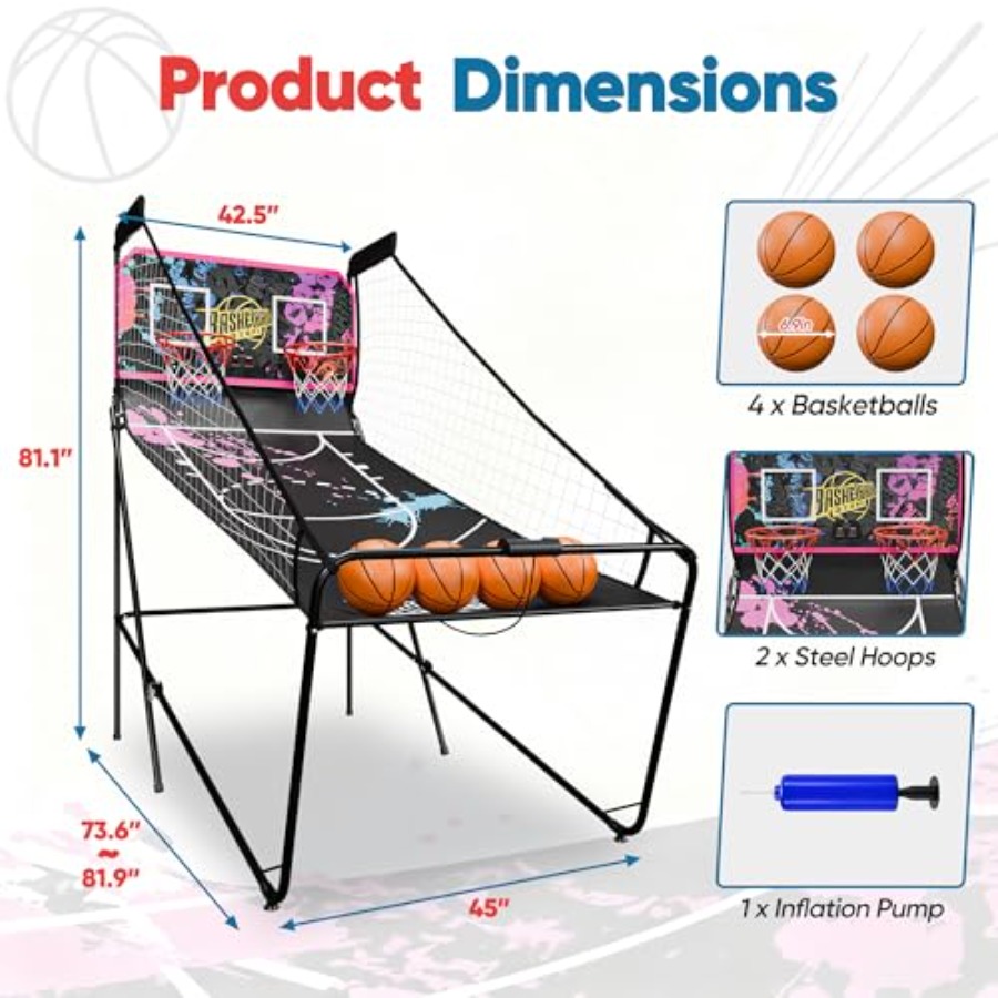 Jeu d'arcade de basket-ball él - Arcade Games & Vending Llc avis et prix