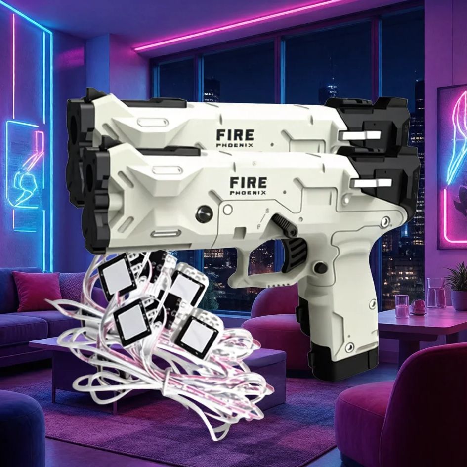 Pistolet lumineux électromagné - Gun Shooting Arcade avis et prix