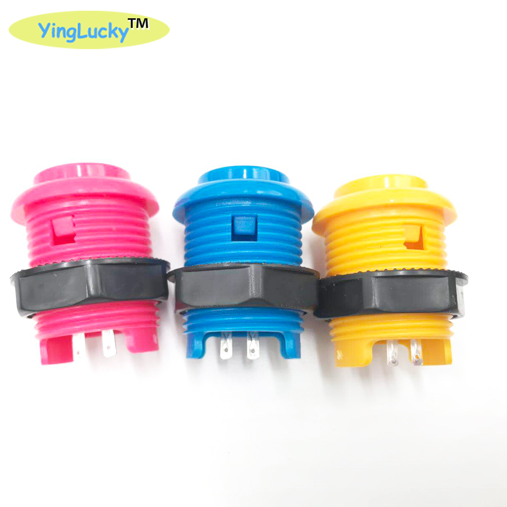 50 boutons d'arcade 28mm 24mm  - Coin Pusher Machine avis et prix