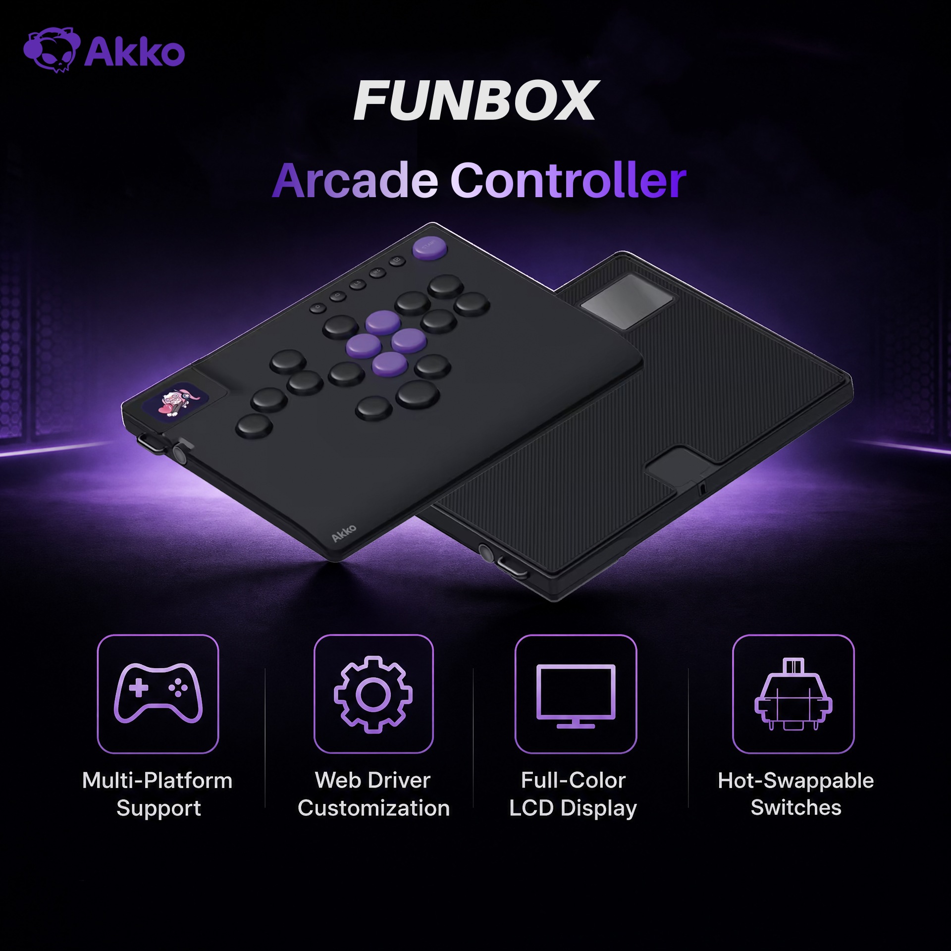 Manette Arcade sans levier Akk - Arcade No avis et prix