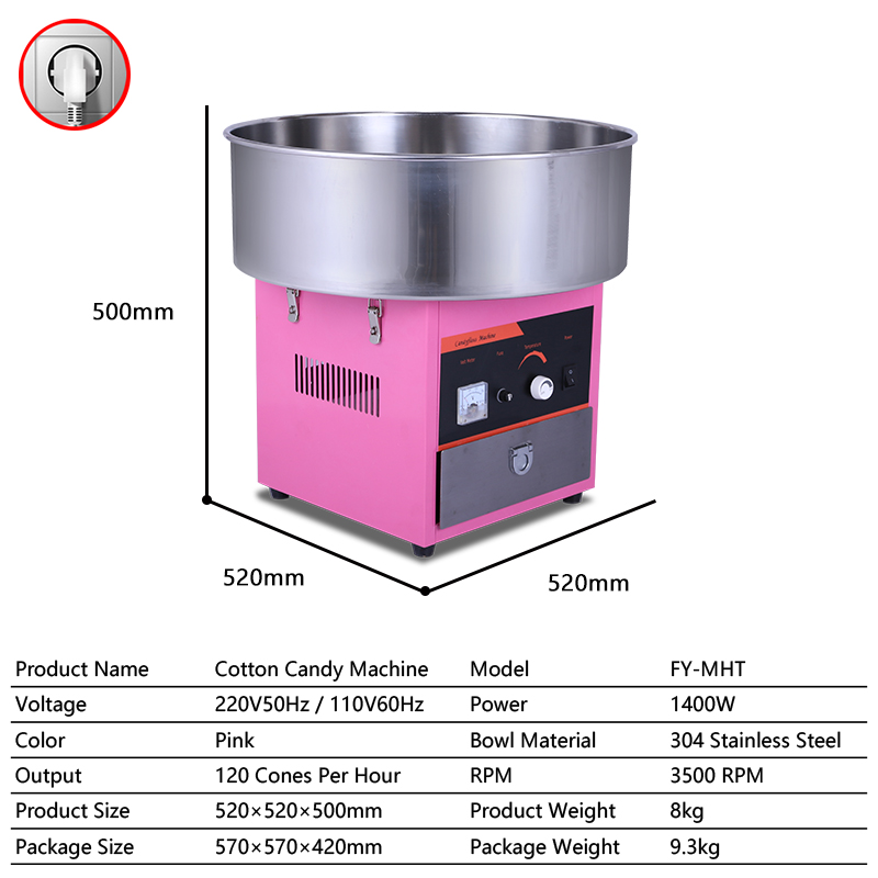 Machine à Barbe à Papa Industr - Candy Floss Machine avis et prix